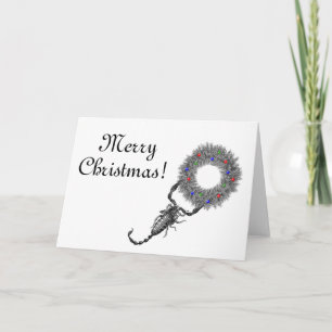 Scorpio Christmas Card