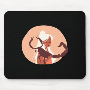 Scorpio Christmas Zodiac Horoscope Astrology  Mouse Pad