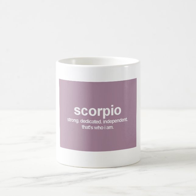 SCORPIO COFFEE MUG (Center)