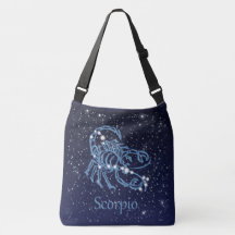 Scorpio Constellation and Zodiac Sign with Stars