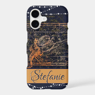 Scorpio Constellation Dark Blue