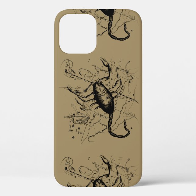 Scorpio Constellation Hevelius 1690 Classic Case-Mate iPhone Case (Back)