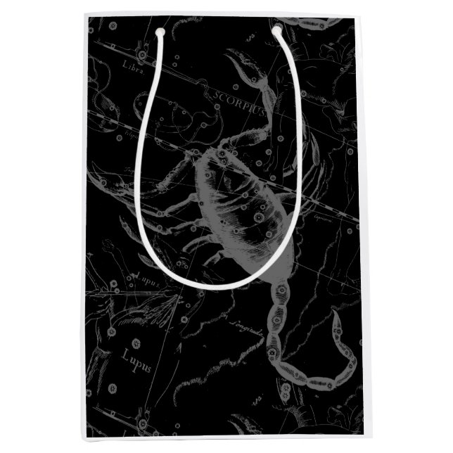 Scorpio Constellation Hevelius 1690 Classic Medium Gift Bag (Front)