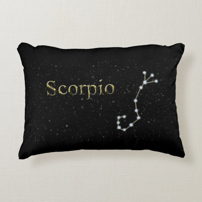 Scorpio Constellation Pillow (Front)
