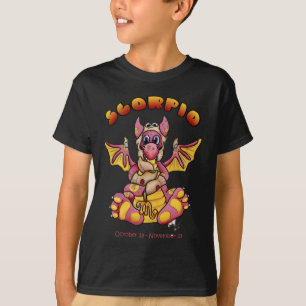 scorpio cute baby dragon zodiac T-Shirt