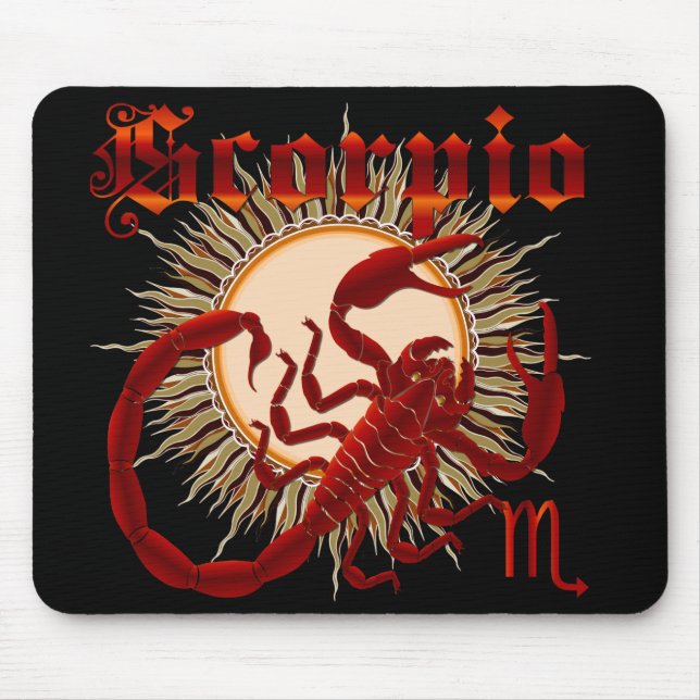 Scorpio-Design-1 Mouse Pad (Front)