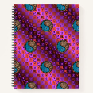 Scorpio & Earth Boar Notebook