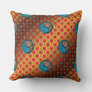 Scorpio & Earth Horse Cushion