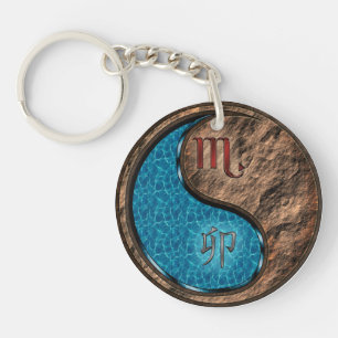 Scorpio & Earth Rabbit Key Ring