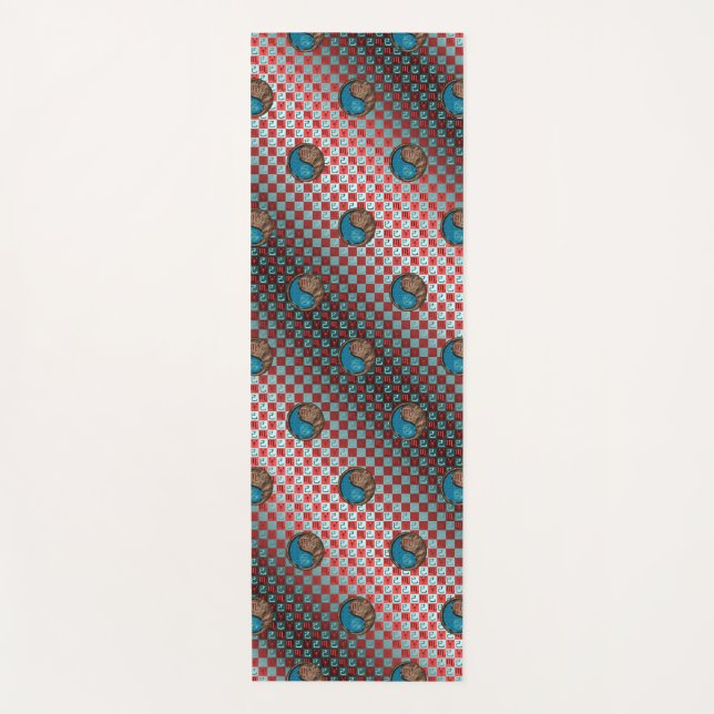Scorpio & Earth Snake Yoga Mat (Front)