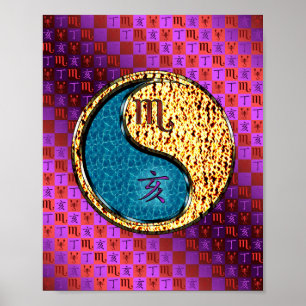 Scorpio & Fire Boar Poster