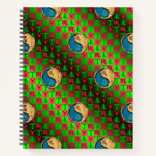 Scorpio & Fire Goat Notebook