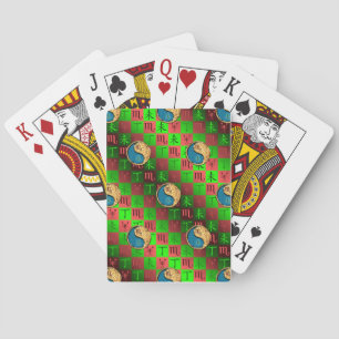 Scorpio & Fire Goat Playing Cards