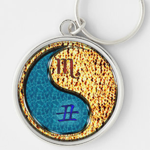 Scorpio & Fire Ox Key Ring
