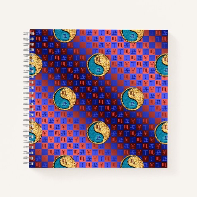 Scorpio & Fire Ox Notebook (Front)