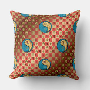 Scorpio & Fire Rat Cushion