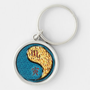 Scorpio & Fire Tiger Key Ring