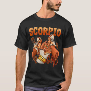 Scorpio Girl Birthday Melanin Black Woman Scute Ss T-Shirt