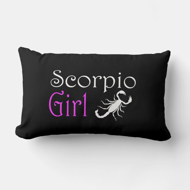 Scorpio girl lumbar cushion (Front)