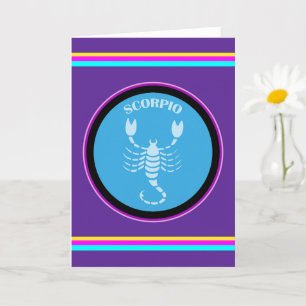 Scorpio Greeting Card