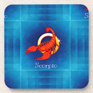 scorpio horoscope coaster