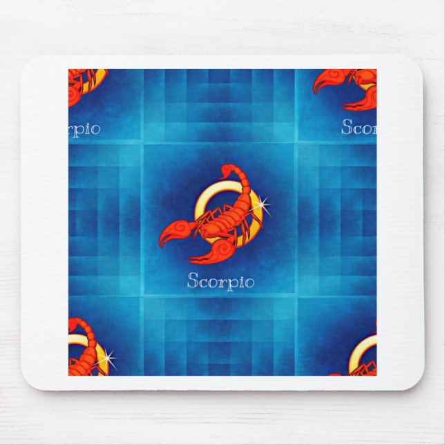 scorpio horoscope mouse pad (Front)