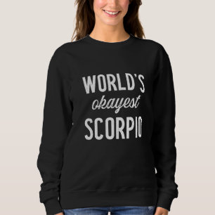 Scorpio horoscope zodiac sign astrology women men sweatshirt