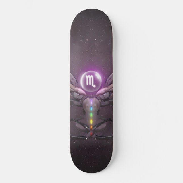 Scorpio Horoscopes Symbol Skateboard (Front)