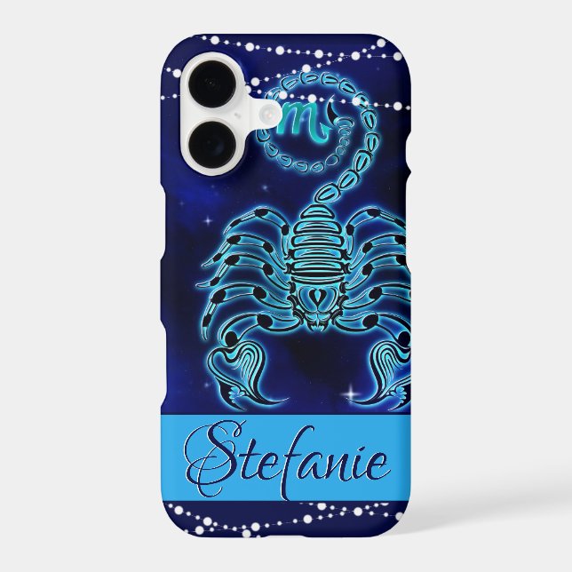 Scorpio in Dark Blue (Back)