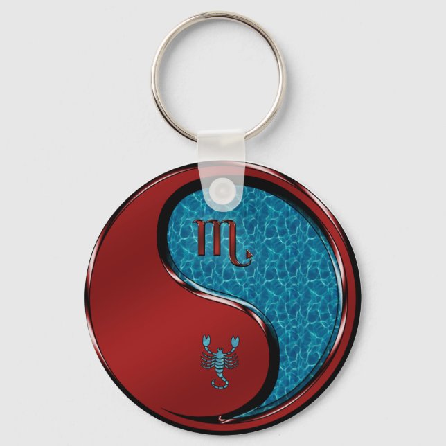 Scorpio Key Ring (Front)