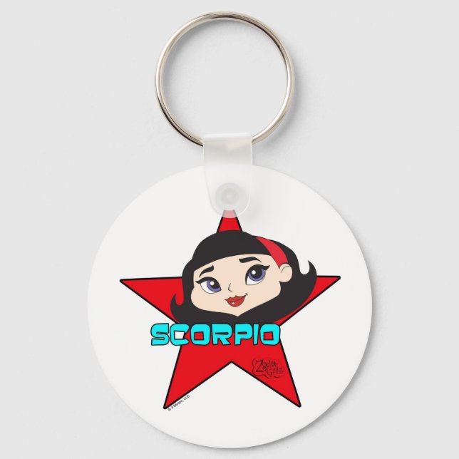 Scorpio Keychain (Front)