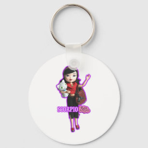 Scorpio Keychain