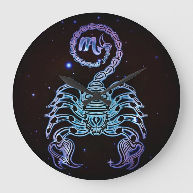 Scorpio Large Clock (Front)