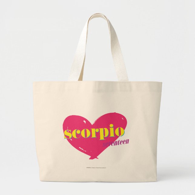 Scorpio Large Tote Bag (Front)