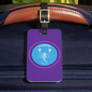 Scorpio Luggage Tag