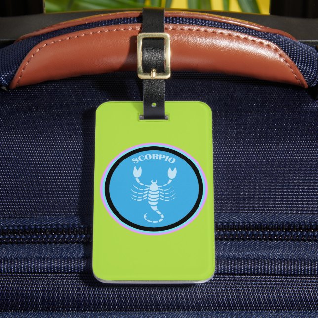 Scorpio Luggage Tag  (Front Insitu 2)