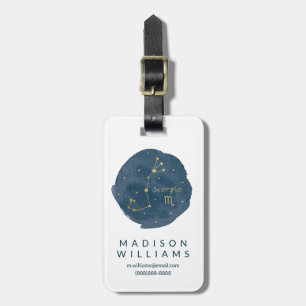 Scorpio Luggage Tag