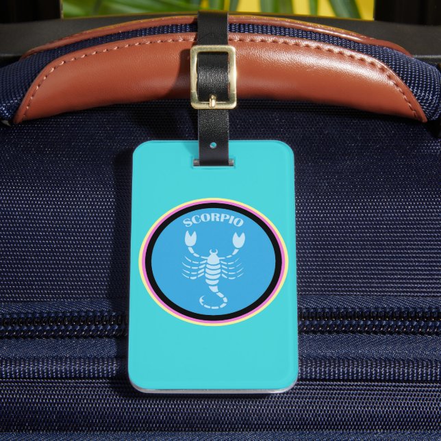Scorpio Luggage Tag  (Front Insitu 2)