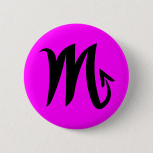 Scorpio magenta button