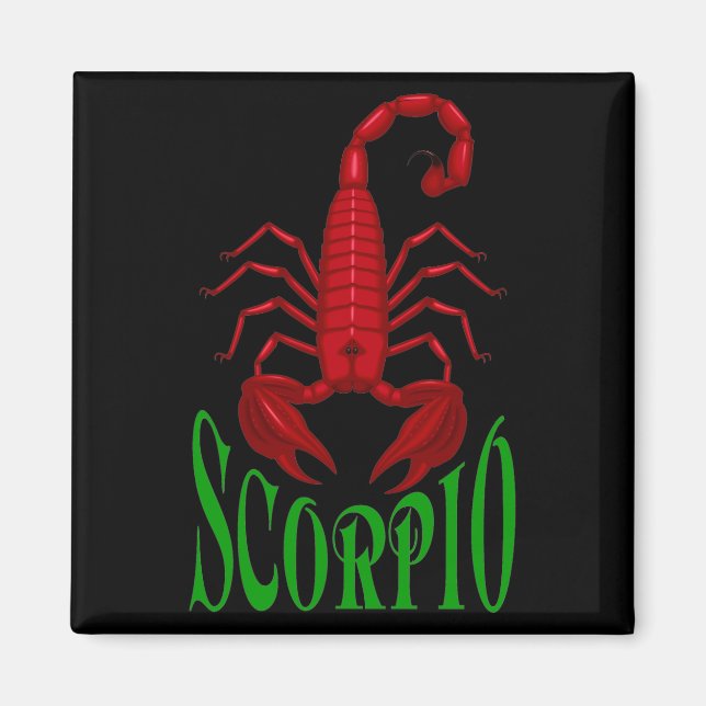 Scorpio Magnet (Front)