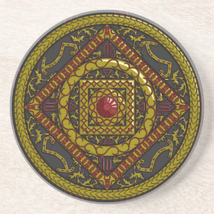 Scorpio Mandala Coaster