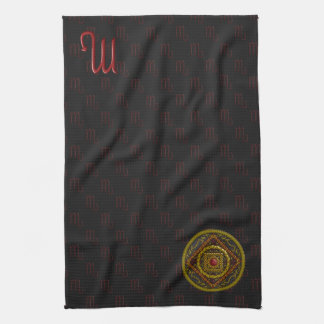 Scorpio Mandala Hand Towel