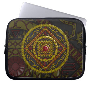 Scorpio Mandala Laptop Case