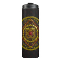 Scorpio Mandala Thermal Tumbler