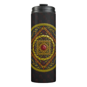 Scorpio Mandala Thermal Tumbler