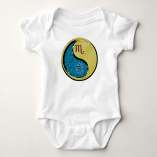 Scorpio & Metal Boar Baby Bodysuit