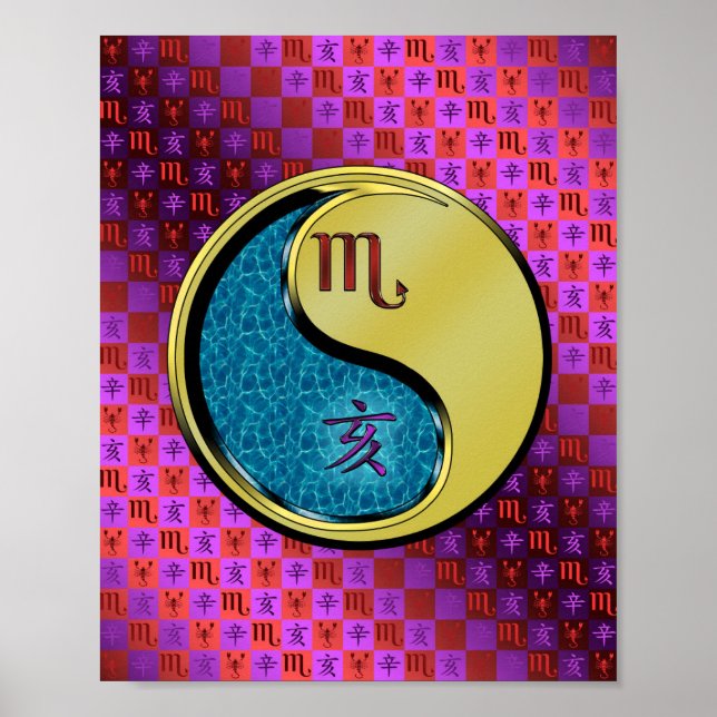 Scorpio & Metal Boar Poster (Front)