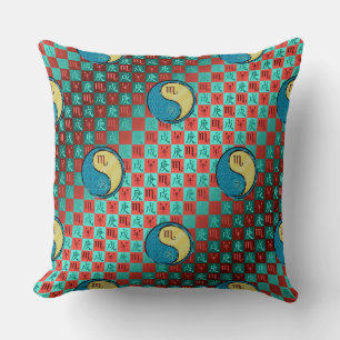 Scorpio & Metal Dog Cushion