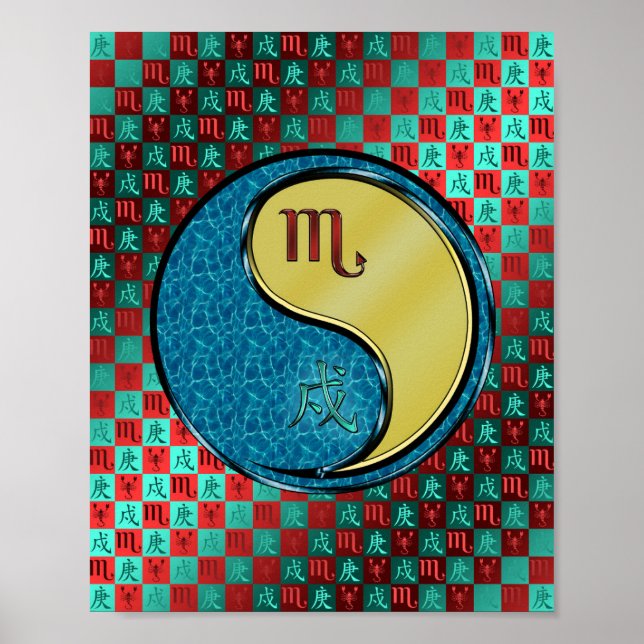 Scorpio & Metal Dog Poster (Front)