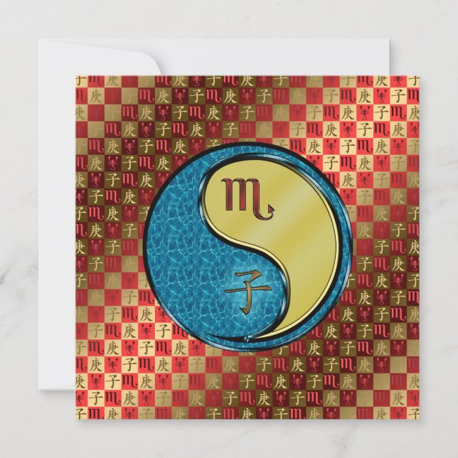 Scorpio & Metal Rat Card (Front)